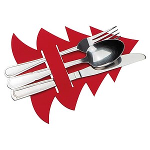 Sada vánočních podložek na příbor