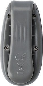 Safety light with clip