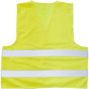 Safety vest in pouch yellow