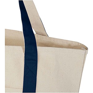 Sam 320 g/m2 GRS recycled cotton tote bag, navy