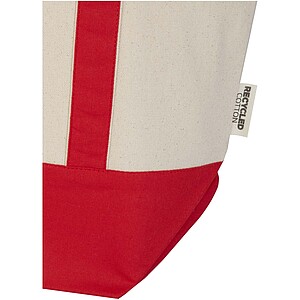 Sam 320 g/m2 GRS recycled cotton tote bag, red