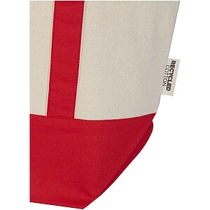 Sam 320 g/m2 GRS recycled mini cotton tote bag, red