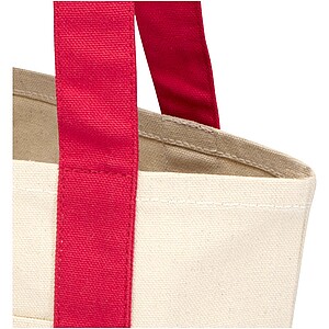 Sam 320 g/m2 GRS recycled mini cotton tote bag, red
