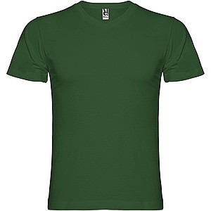 Samoyedo short sleeve mens v-neck t-shirt