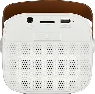 SAROT Bezdrátový 3W reproduktor z recyklovaného plastu, bílá