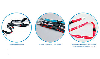 satin sublimation lanyard