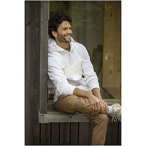 Sayan mens half zip anorak hooded sweater