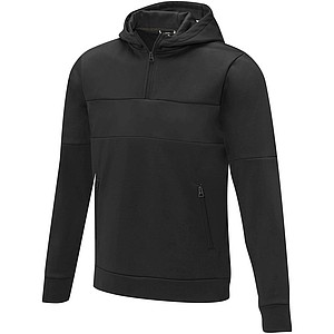Sayan mens half zip anorak hooded sweater