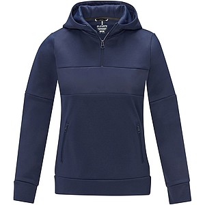 Sayan womens half zip anorak hooded sweater