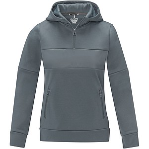 Sayan womens half zip anorak hooded sweater