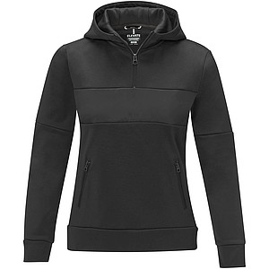 Sayan womens half zip anorak hooded sweater