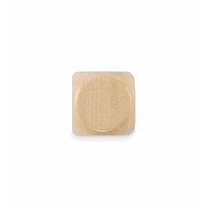 Schima wooden dice 3cm dia, wood