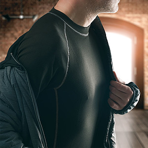 SCHWARZWOLF ANNAPURNA Thermo shirt with long sleeves, men, M
