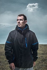 SCHWARZWOLF BONETE Autumn jacket men, black M