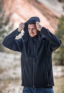 SCHWARZWOLF BREVA Men, black, logo on back, size XXXL