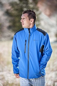 SCHWARZWOLF BREVA Men, blue,logo on back, size XXXL