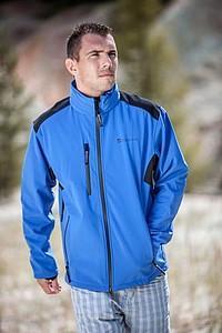SCHWARZWOLF BREVA Men, blue,logo on back, size XXXL