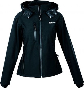 SCHWARZWOLF BREVA soft-shell, women, black, size L