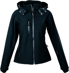 SCHWARZWOLF BREVA Women, black, logo on back, size XL
