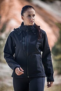 SCHWARZWOLF BREVA Women, black, logo on back, size XL