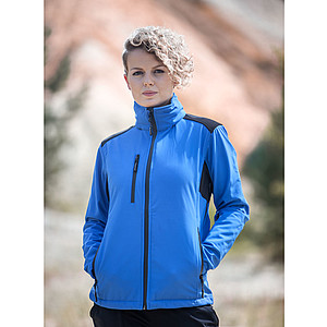 SCHWARZWOLF BREVA Women, blue, logo on back, size XL