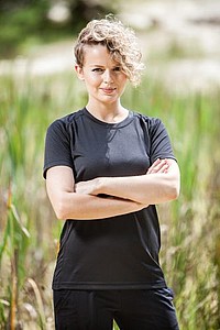 SCHWARZWOLF COOL SPORT Functional quick dry T-shirt – women, black M