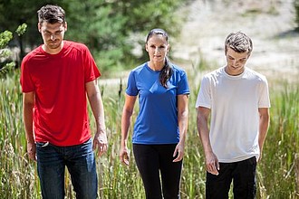 SCHWARZWOLF COOL SPORT Functional quick dry T-shirt – women, blue M