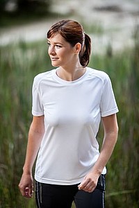SCHWARZWOLF COOL SPORT Functional quick dry T-shirt – women, white XL