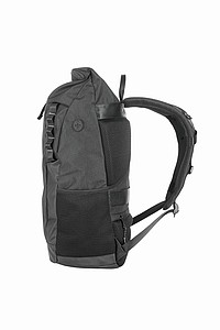 SCHWARZWOLF ELBERT Rolltop backpack, black