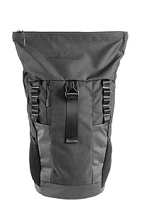 SCHWARZWOLF ELBERT Rolltop backpack, black