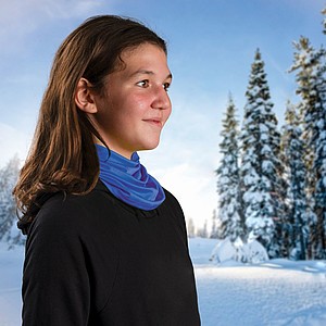 SCHWARZWOLF JERRY Multifunction sports bandana, blue