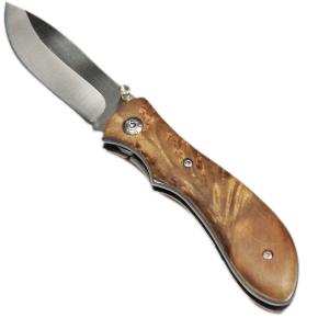 SCHWARZWOLF JUNGLE Pocket knife, wooden