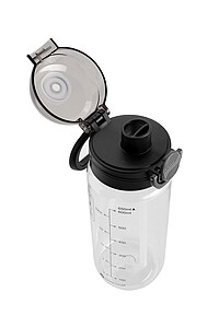 SCHWARZWOLF KARISIMBI Sports tritan bottle, 650 ml, transparent