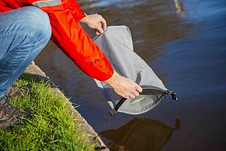 SCHWARZWOLF KASAI inflatable bag, grey
