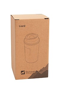 SCHWARZWOLF LIARD thermo mug, white