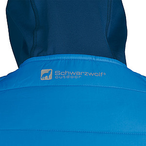 SCHWARZWOLF MODOC jacket, women, blue/blue zipper, S