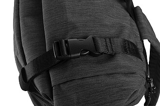 SCHWARZWOLF OHIO Rolltop backpack, grey