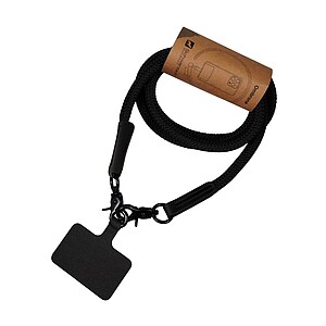 SCHWARZWOLF OMBRONE Šňůrka, černá