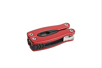 SCHWARZWOLF PONY NEW 13-in-1 mini multitool, red