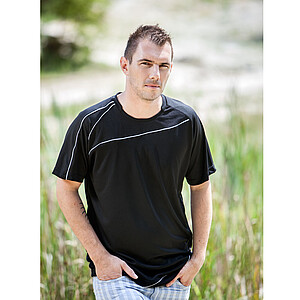 SCHWARZWOLF RILA MEN T-shirt, black XXL