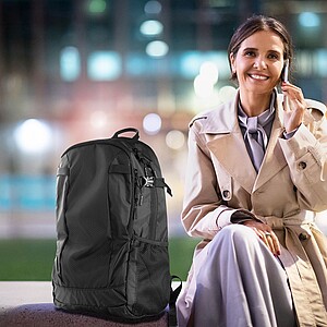 SCHWARZWOLF SALWIN Tourist backpack, black