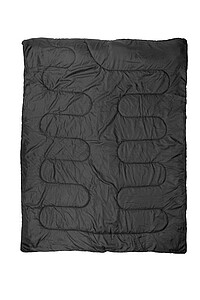 SCHWARZWOLF TORMES Lightweight camping sleeping bag, black/grey