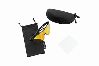 SCHWARZWOLF TRINITY Sports polarized glasses, black