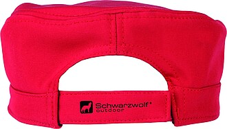 SCHWARZWOLF VALI softshell cap, red