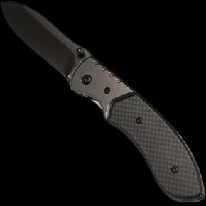 SCHWARZWOLF YERGER Pocket knife, black