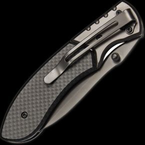 SCHWARZWOLF YERGER Pocket knife, black