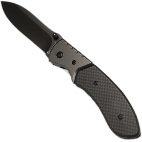SCHWARZWOLF YERGER Pocket knife, black