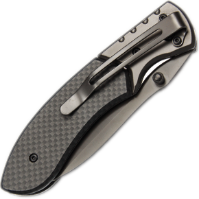 SCHWARZWOLF YERGER Pocket knife, black