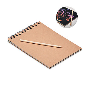 Scratching paper notebook MO6699-40