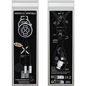SCX.design C34 7-in-1 smartwatch charging cable
